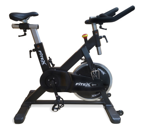 Велотренажер спінінговий механічний Fitex SB101 чорний Велотренажер спінінговий механічний Fitex SB101 чорний