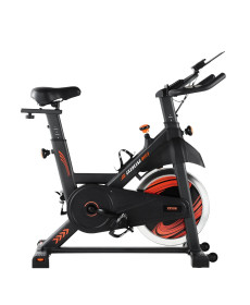 Велотренажер магнітний VEVOR S706, чорно-червоний