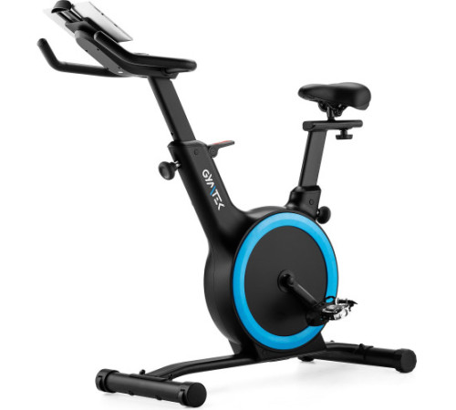 Велотренажер спінінговий магнітний Gymtek XB Cardio, чорно-синій