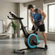 Велотренажер спінінговий магнітний Gymtek XB Cardio, чорно-синій