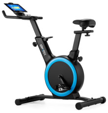 Велотренажер спінінговий магнітний Gymtek XB Cardio, чорно-синій