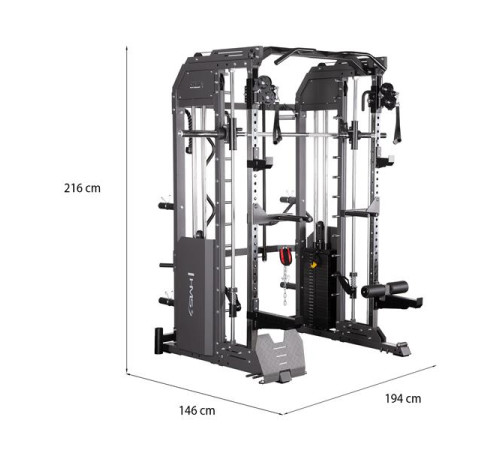 CYKLOP 4 SMITH MACHINE НАПІВКОМЕРЦІЙНИЙ HMS