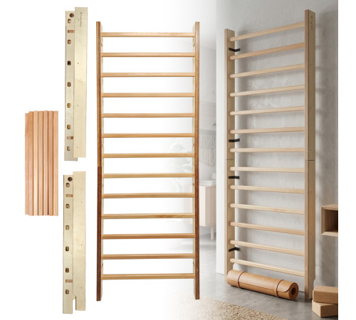 Шведська стінка inSPORTline Dualmar 250 x 90 см