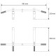 Турнік для підтягування настінний K-Sport KSSL107