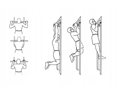 Багатофункціональний дверний турнік MASTER Pull-Up 