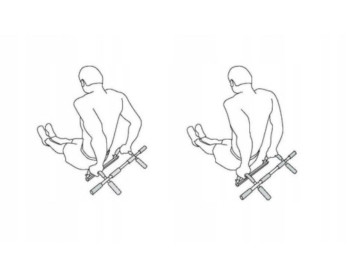 Багатофункціональний дверний турнік MASTER Pull-Up 