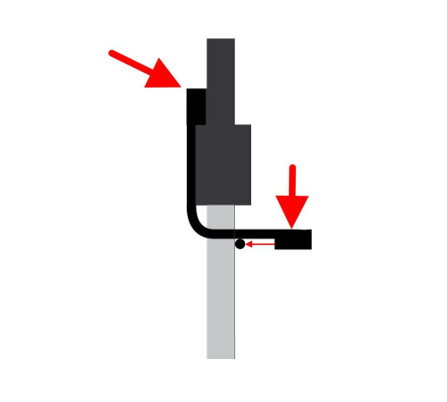 Турнік для підтягувань inSPORTline Door Chin Up Bar