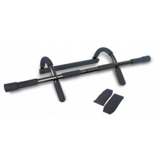 Турнік для підтягування LiveUp CHIN-UP BAR WITH ARM STRAP чорний OFSM (LS3152A)