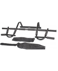 Турнік для підтягування CHIN-UP BAR WITH ARM STRAP чорний 112х28х10см (LS3153A)