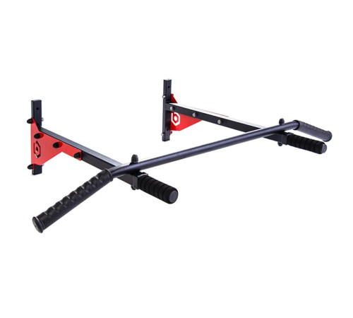 Турнік настінний Besport BS-T0202 чорно-червоний Турнік настінний Besport BS-T0202 чорно-червоний