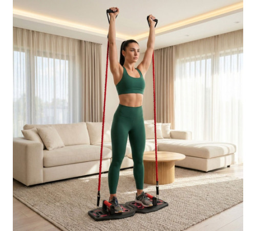 Дошка для віджимань Gymtek FlexBoard чорний