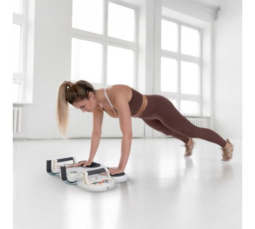 Дошка для віджимань Gymtek Multi Push Up Board біла