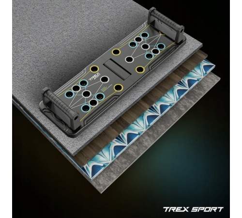 Дошка для віджимань Trex Sport TX-010PUB 12в1 Дошка для віджимань Trex Sport TX-010PUB 12в1