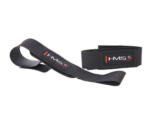 Тренувальні ремінці F4433 LIFTING STRAPS HMS - чорно-червоні Тренувальні ремінці F4433 LIFTING STRAPS HMS - чорно-червоні