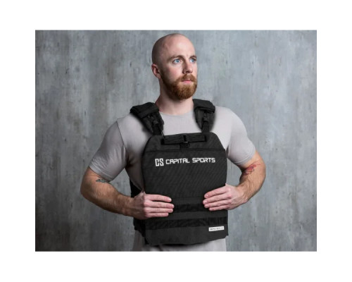 Жилет-обважнювач Weighted Vest Capital Sports Battlevest 2.0 2 x 4 кг – чорний