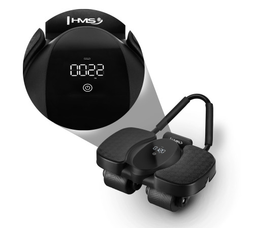 Тренажер для тренування м'язів пресу HMS KA40 з дисплеєм