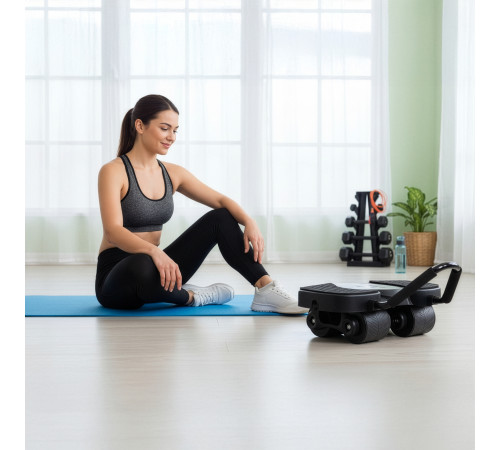 Тренажер для тренування м'язів пресу HMS KA40 з дисплеєм