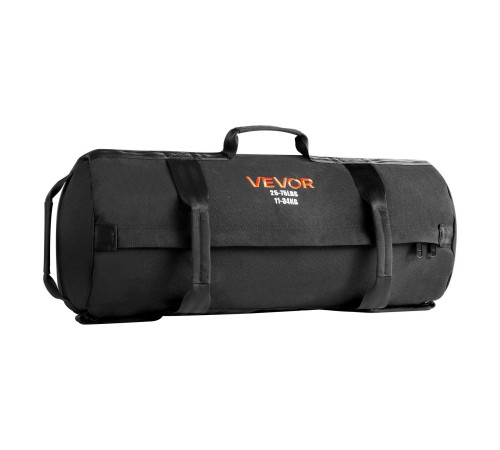 Тренувальна сумка VEVOR 11-34 кг, чорна