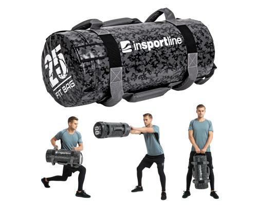 Сумка для тренувань з ручками inSPORTline Fitbag Camu 25 кг