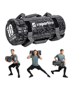  Тренувальна сумка з піском Fitness Crossfit inSPORTline Fitbag Camu 10 kg