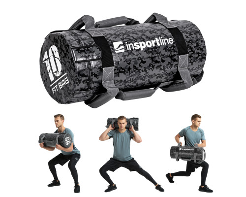 Тренувальна сумка з піском Fitness Crossfit inSPORTline Fitbag Camu 10 kg