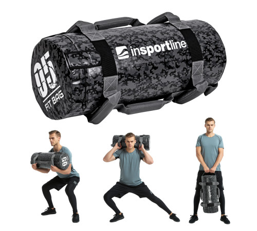 Сумка для тренувань з ручками inSPORTline Fitbag Camu 5kg