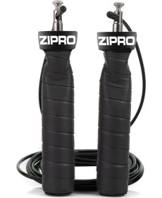 Скакалка спортивна Zipro 300 см, чорний