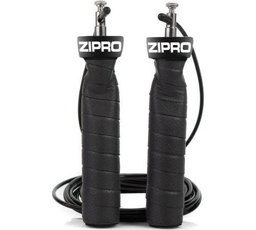 Скакалка спортивна Zipro 300 см-чорний Скакалка спортивна Zipro 300 см-чорний