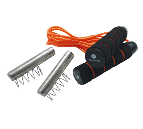 Скакалка с утяжелением Sveltus PVC 3 м (SLTS-2712) Скакалка с утяжелением Sveltus PVC 3 м (SLTS-2712)