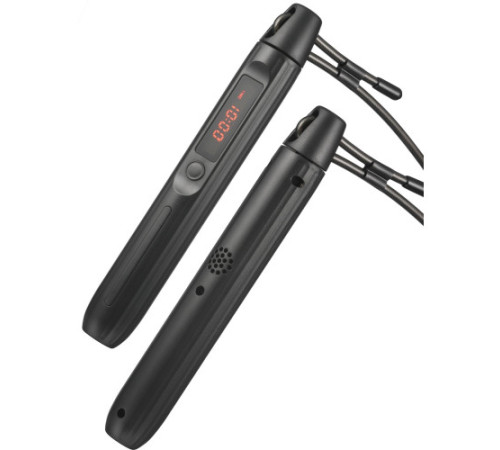 Скакалка Gymtek Smart з дисплеєм і Bluetooth чорна