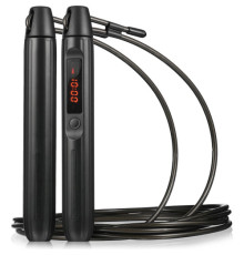 Скакалка Gymtek Smart з дисплеєм і Bluetooth чорна