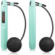 Скакалка Gymtek Smart з дисплеєм і Bluetooth бірюзова