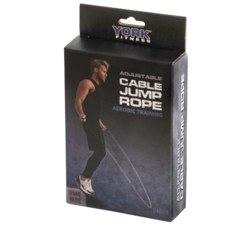 Скакалка York Fitness Cable з пластиковими ручками