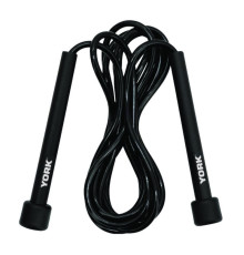 Скакалка York Fitness PVC з пластиковими ручками