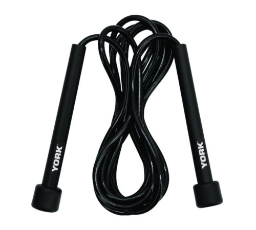 Скакалка York Fitness PVC з пластиковими ручками