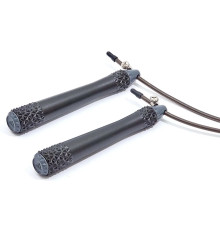 Обтяжена скакалка Adidas Weighted Skipping Rope 300 см, чорна