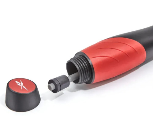 Скакалка Reebok Premium Skipping Rope 280 см, чорно-червона