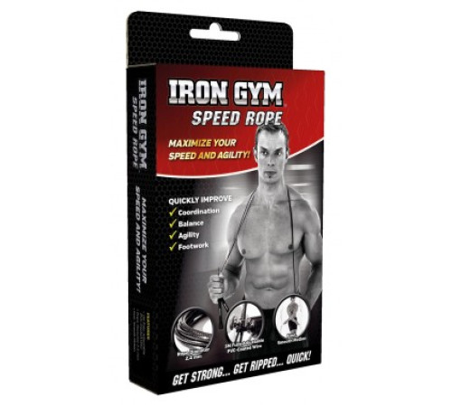 Скакалка Iron Gym Wire Spees Rope IG00093 Скакалка Iron Gym Wire Spees Rope IG00093