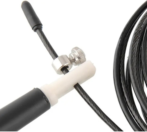 Скакалка швидкісна Power System PS-4033 2,8 м, чорна