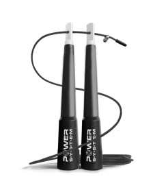 Скакалка швидкісна Power System PS-4033 2,8 м, чорна