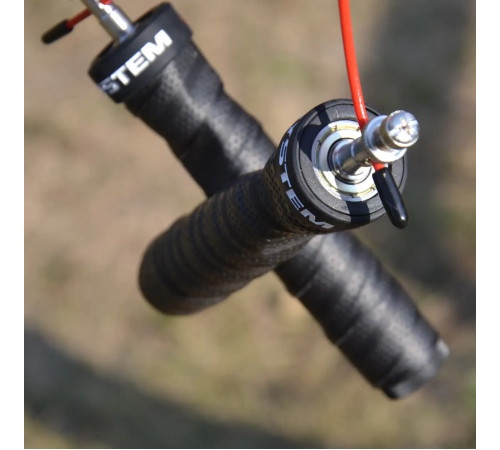 Скакалка швидкісна Power System PS-4079 3 м, чорна