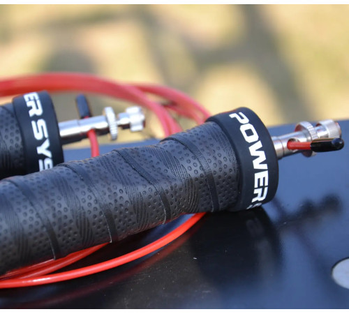 Скакалка швидкісна Power System PS-4079 3 м, чорна