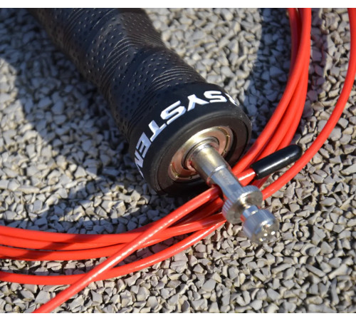 Скакалка швидкісна Power System PS-4079 3 м, чорна