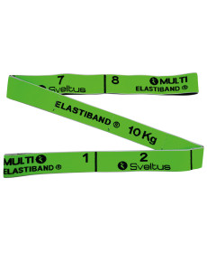 Эспандер для фитнеса Sveltus Multi Elastiband универсальный 10 кг Зеленый (SLTS-0103)