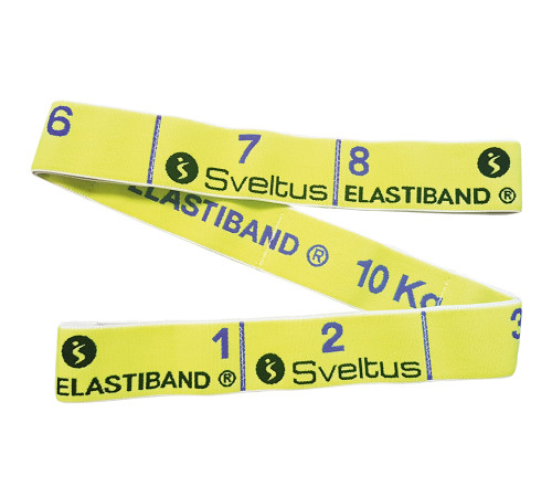 Эспандер для фитнеса Sveltus Elastiband 10 кг Желтый (SLTS-0111) Эспандер для фитнеса Sveltus Elastiband 10 кг Желтый (SLTS-0111)