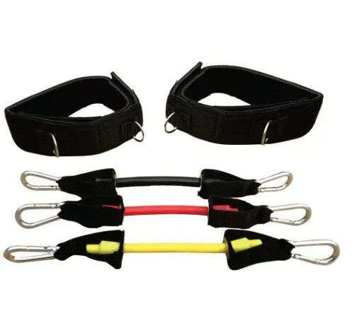 Еспандер латеральний універсальний Meta Stepper Ankle Resistance tube, різнокольоровий