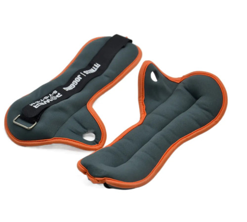 Обважнювачі для ніг та рук Power System PS-4070 2 х 1,5 кг, сірі