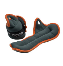 Обважнювачі для ніг та рук Power System PS-4070 2 х 1,5 кг, сірі