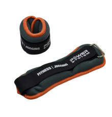 Обважнювачі для ніг та рук Power System PS-4072 2 х 1,5 кг, сірі