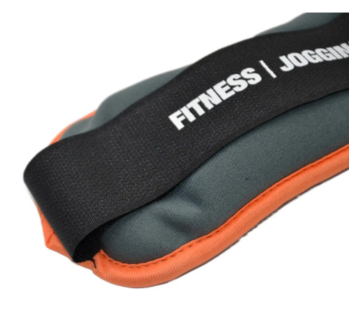 Обважнювачі для ніг та рук Power System PS-4072 2 х 1,5 кг, сірі